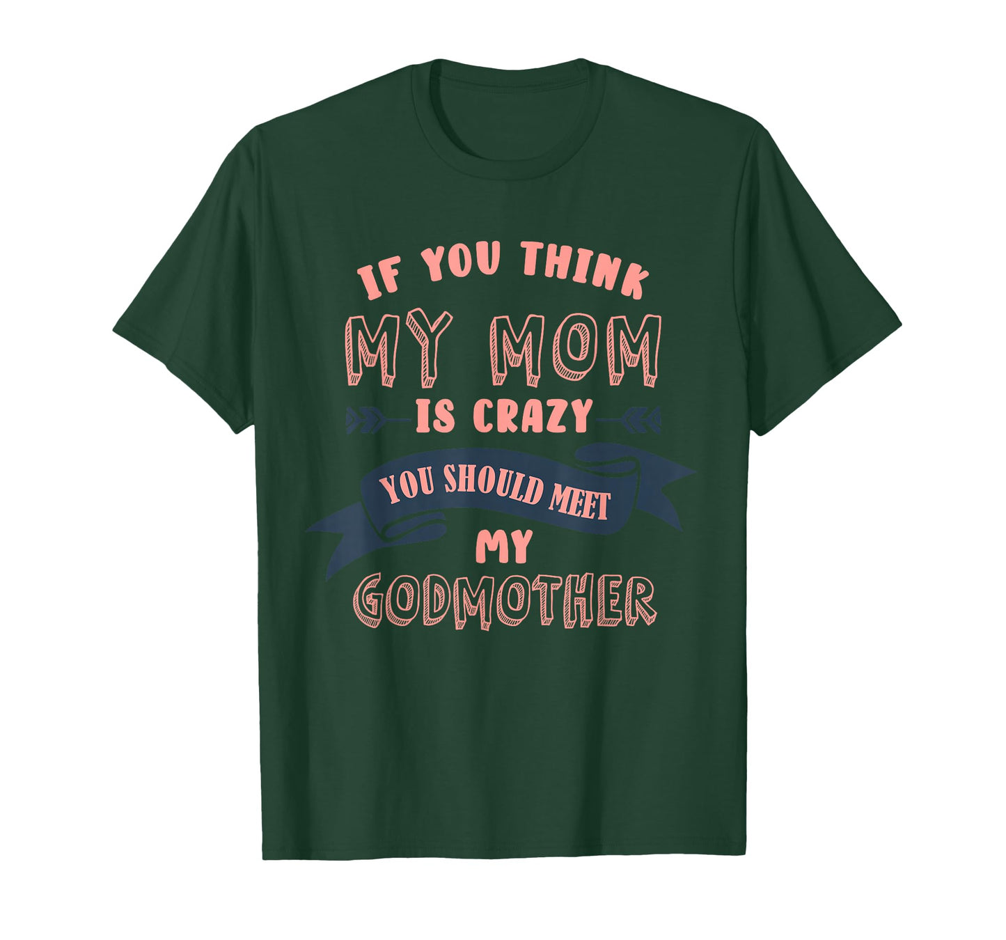 Goddaughter funny design godmother goddaughter matching T-Shirt