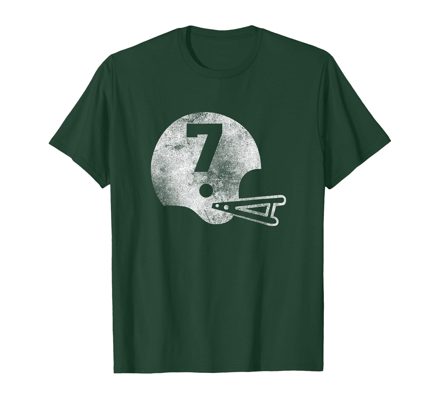 Vintage Football Jersey Number 7 T-Shirt Player Number T-Shirt