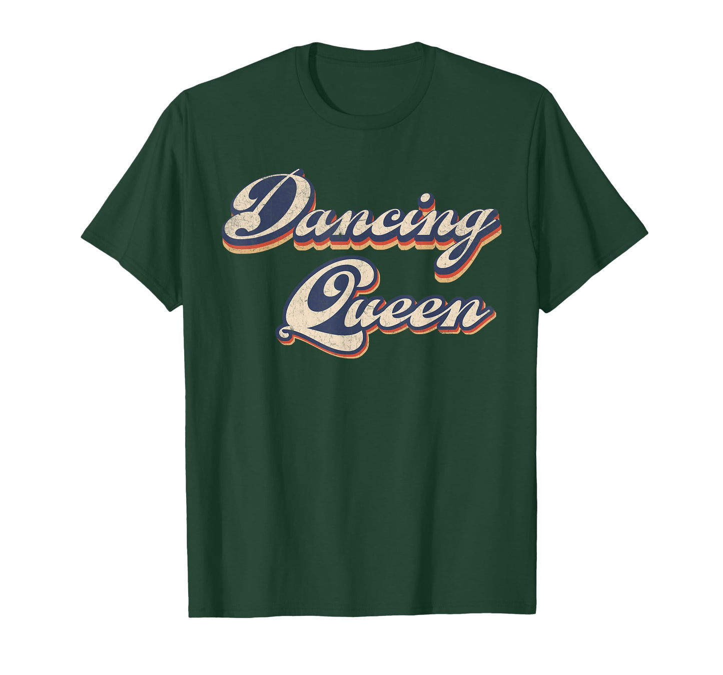Dancing Queen Retro Dance Mom Vintage Dancing 70s T-Shirt