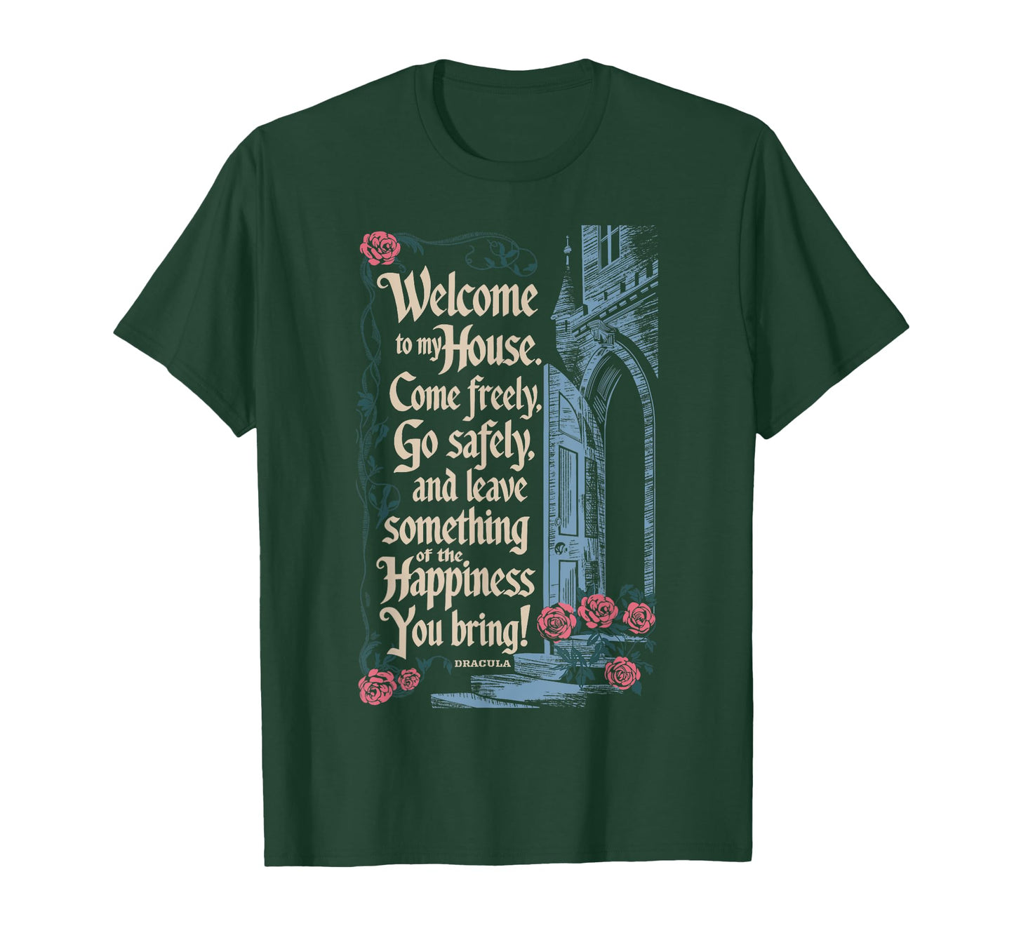 Dracula Horror Bram Stoker Vampire T-Shirt