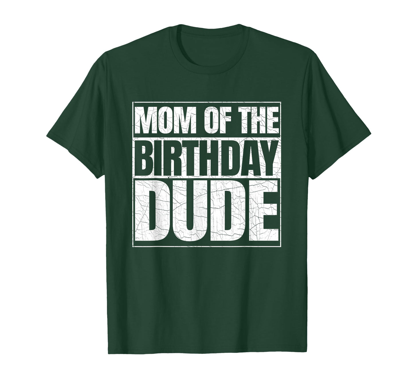 Mom of the Birthday Dude | Mother's Day Proud Mom of Boys T-Shirt