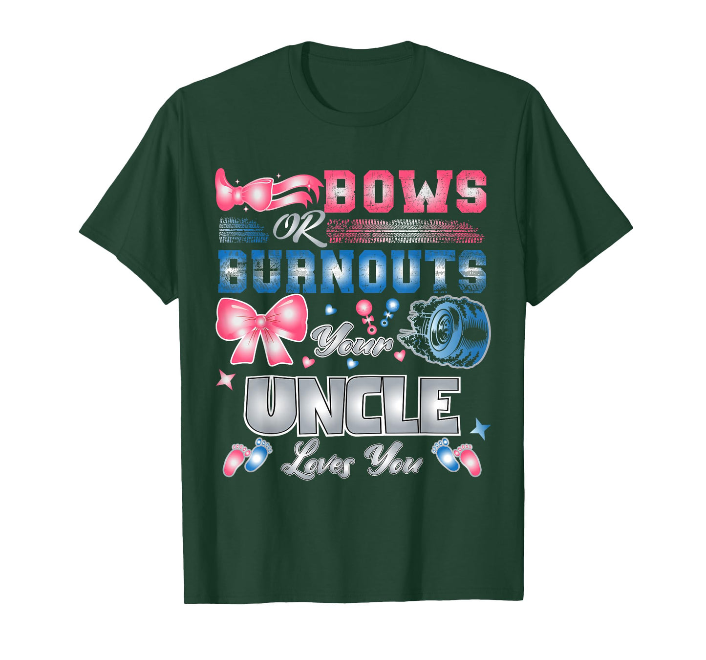 Keeper Of The Gender Bows Or Burnouts Your Uncle Loves You T-Shirt