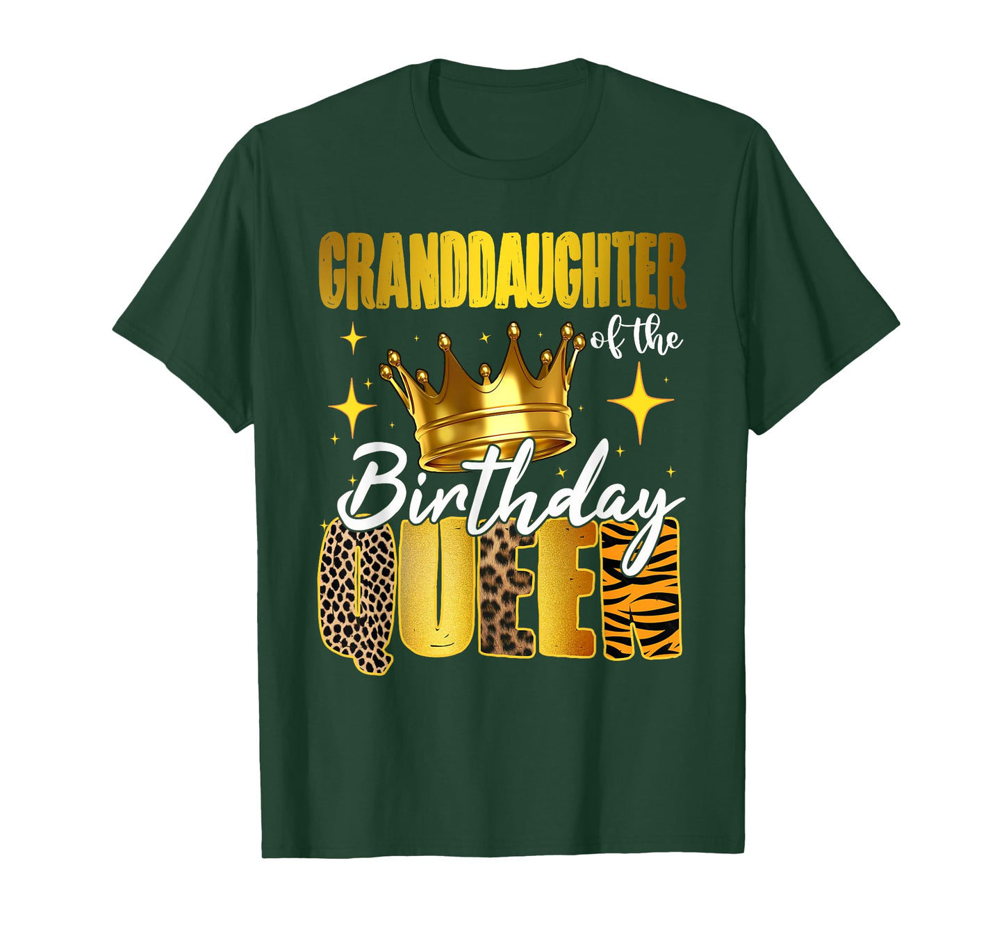 Granddaughter Of The Birthday Queen Women Bday Party Gift T-Shirt