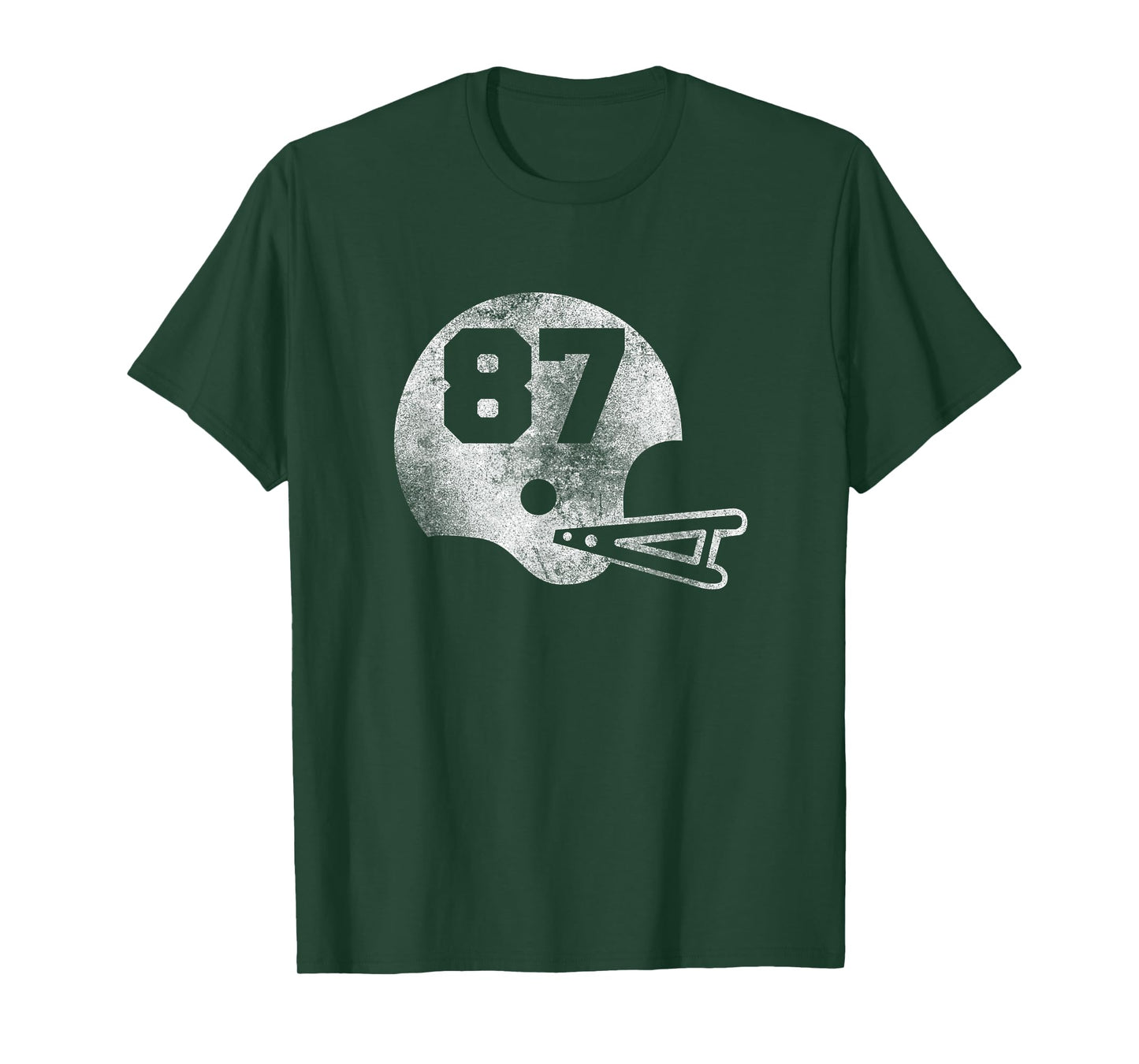 Vintage Football Jersey Number 87 T-Shirt Player Number T-Shirt