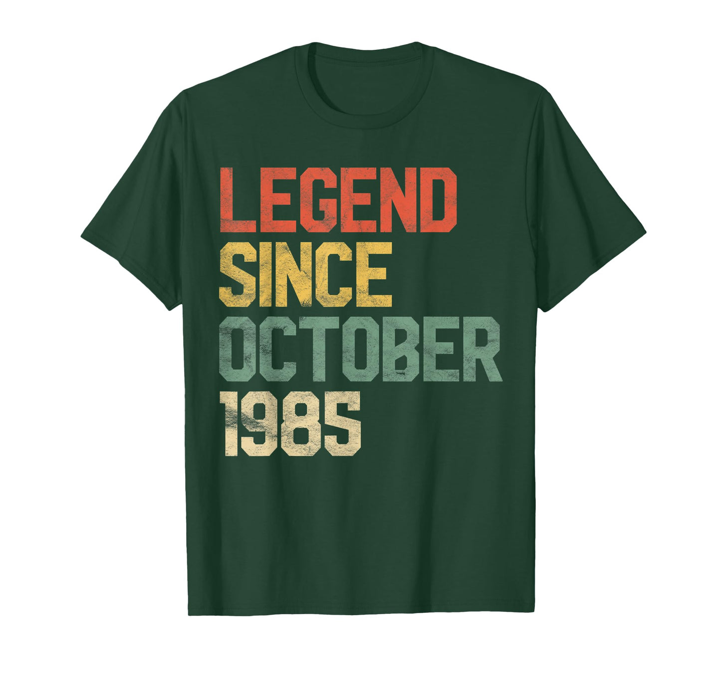 Legend Since October 1985 35th Birthday Gift 35 Year Old T-Shirt