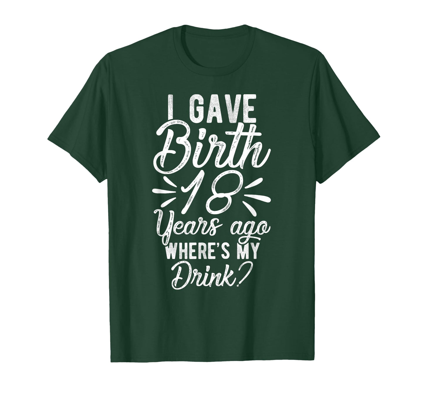 18th Birthday Mom of 18 Year Old Son Daughter Birthday T-Shirt