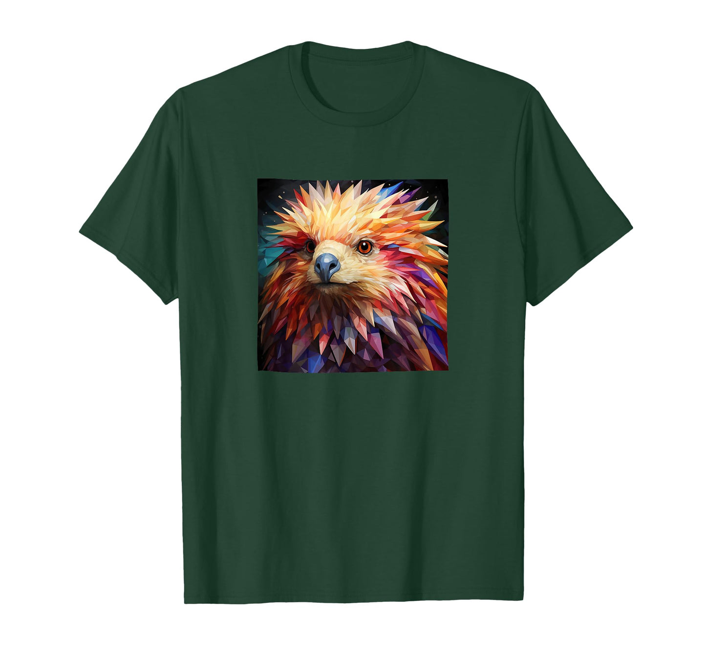 Porcupine Colorful Graphic T-Shirt