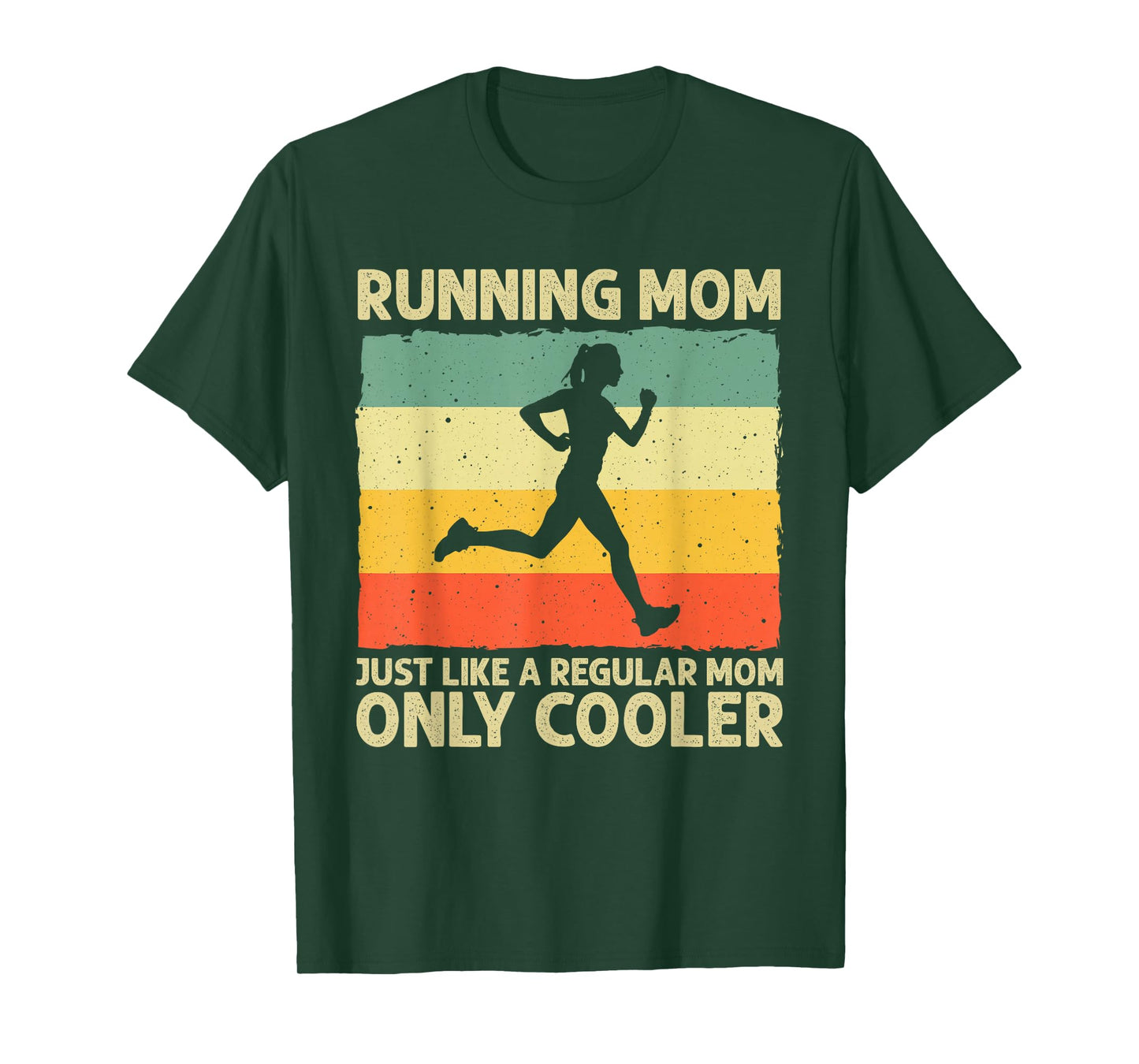 Funny Running For Women Mom Marathoner Runner Coach Racing T-Shirt