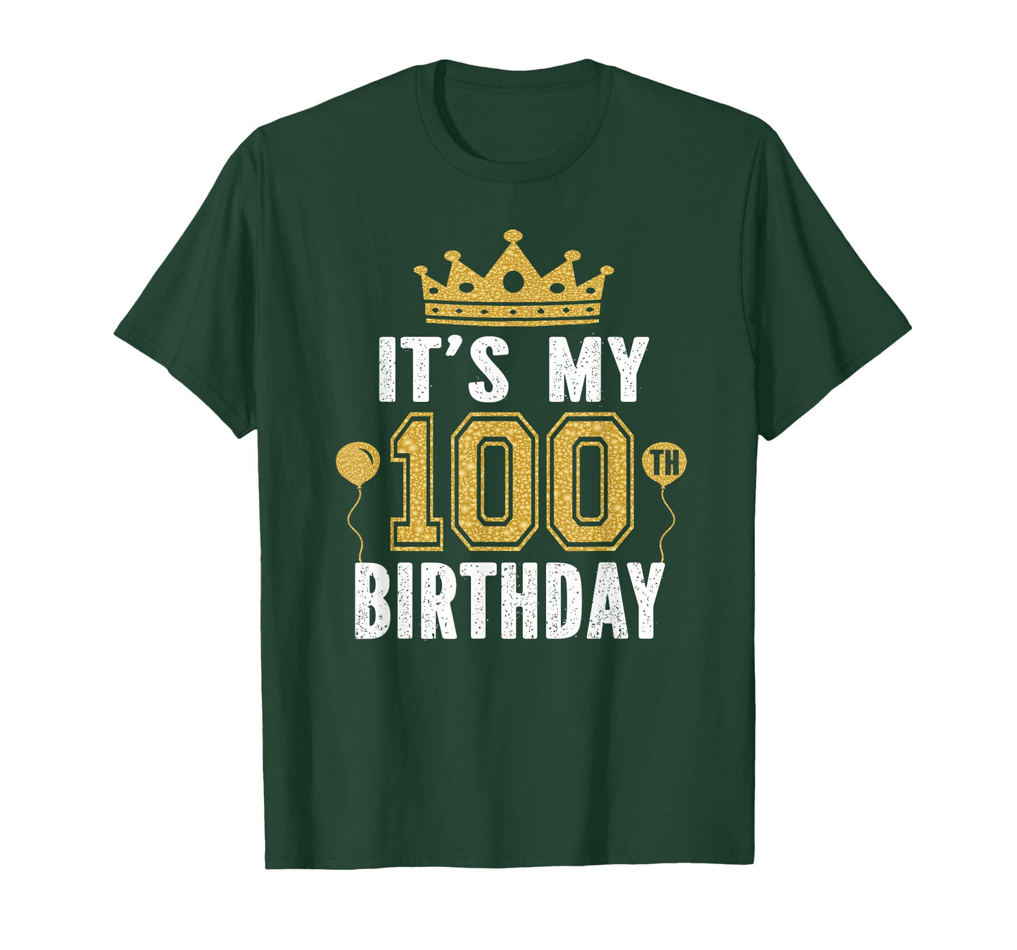 It's My 100th Birthday Gift For 100 Years Old Man And Woman T-Shirt