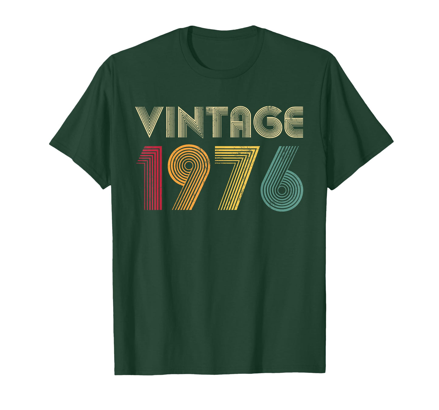 Vintage 1976 50th Birthday Retro Men Women 50 Years Old T-Shirt