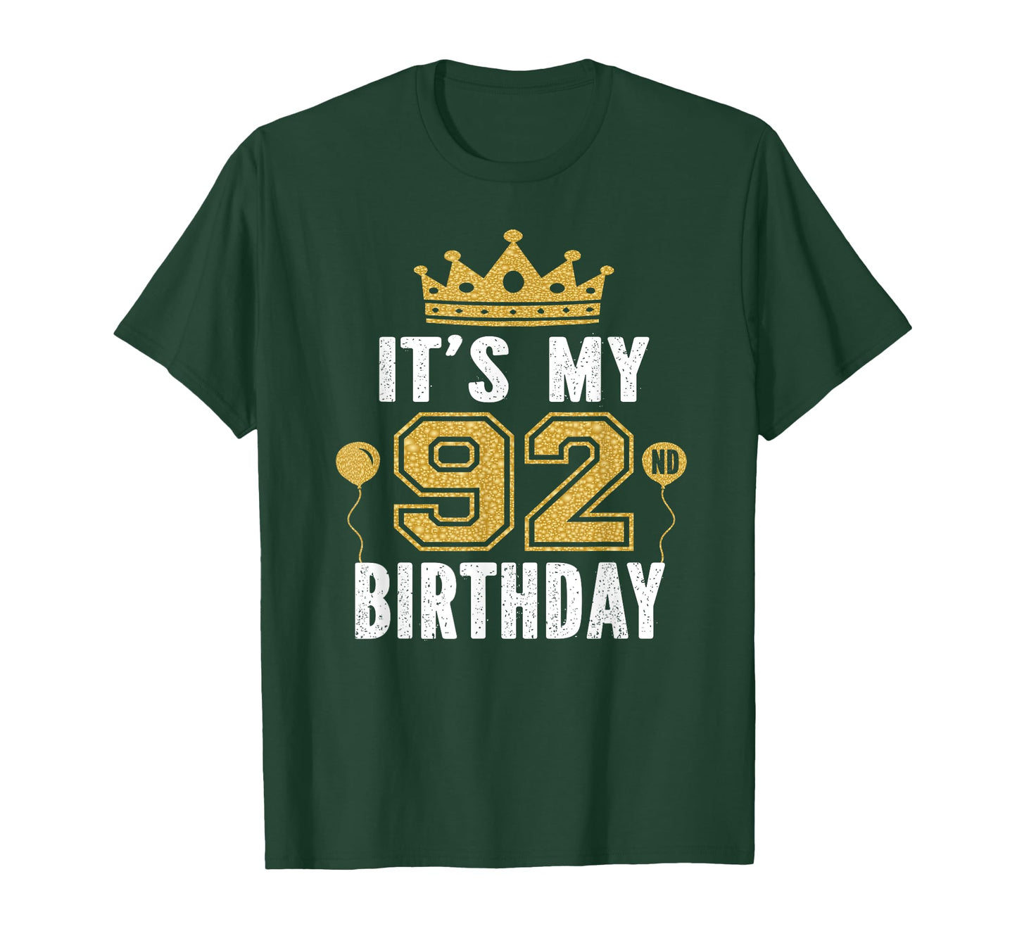 It's My 92nd Birthday Gift For 92 Years Old Man And Woman T-Shirt