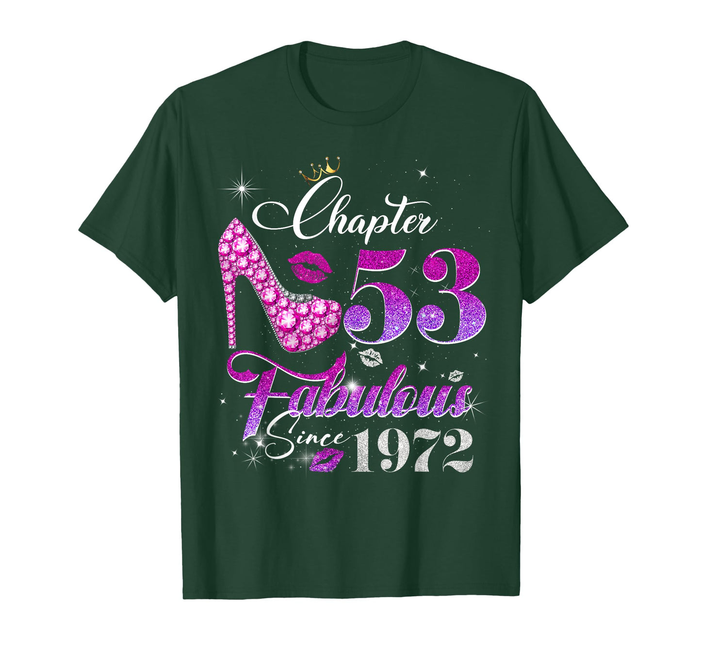 Womens Chapter 53 Fabulous Since 1972 53 years old Birthday T-Shirt