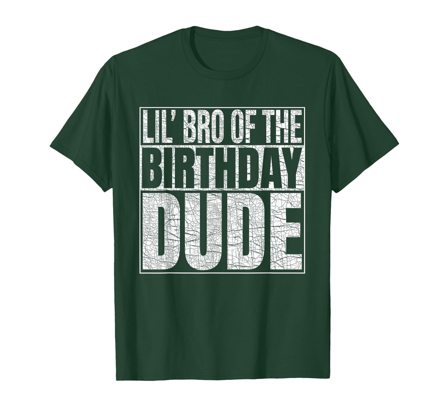 Lil Bro of the Birthday Dude Lil Brother of the Birthday Boy T-Shirt