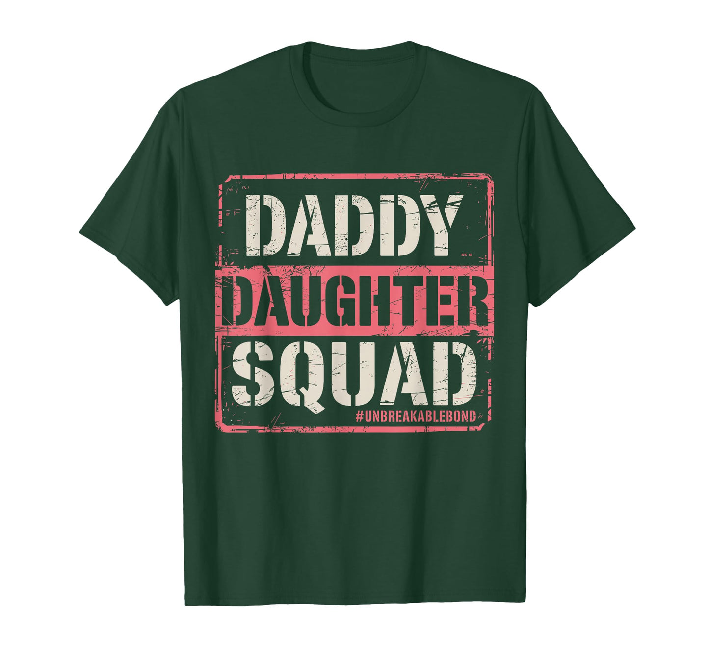 Daddy Daughter Squad Fathers Day Matching Dad and Daughter T-Shirt
