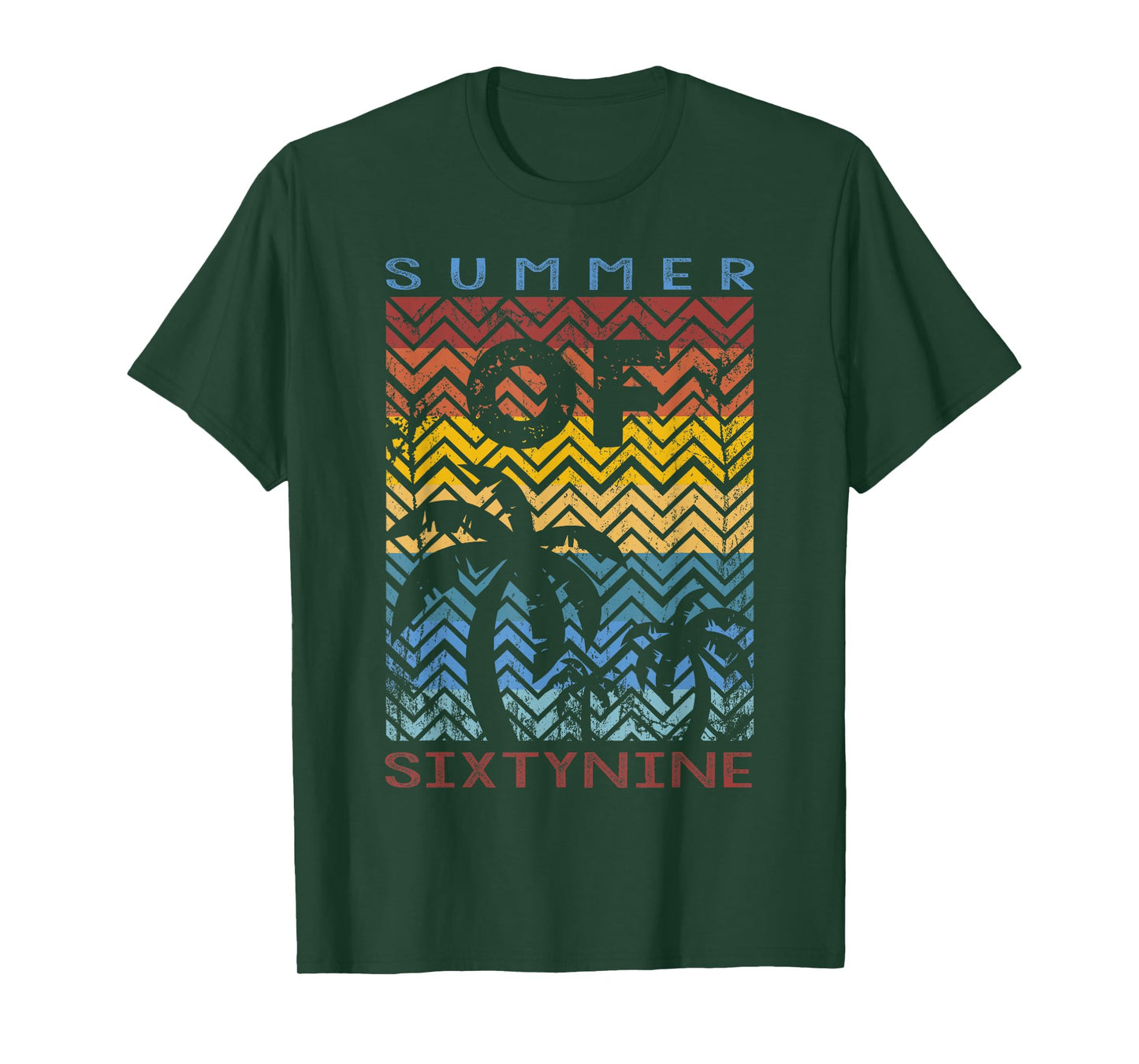 50th Birthday T Shirt Summer of 69 Gift Mom Daddy T-Shirt