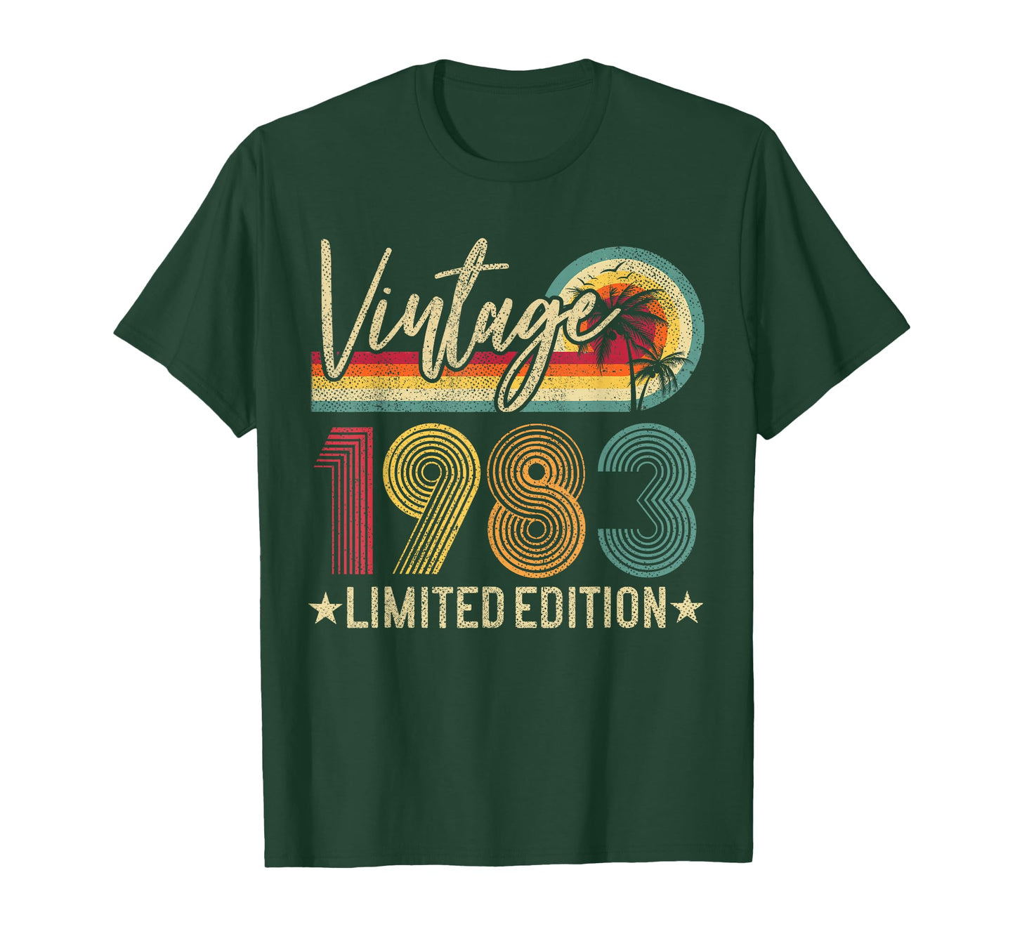 42nd Birthday Vintage 1983 42 Years Old Men Women T-Shirt