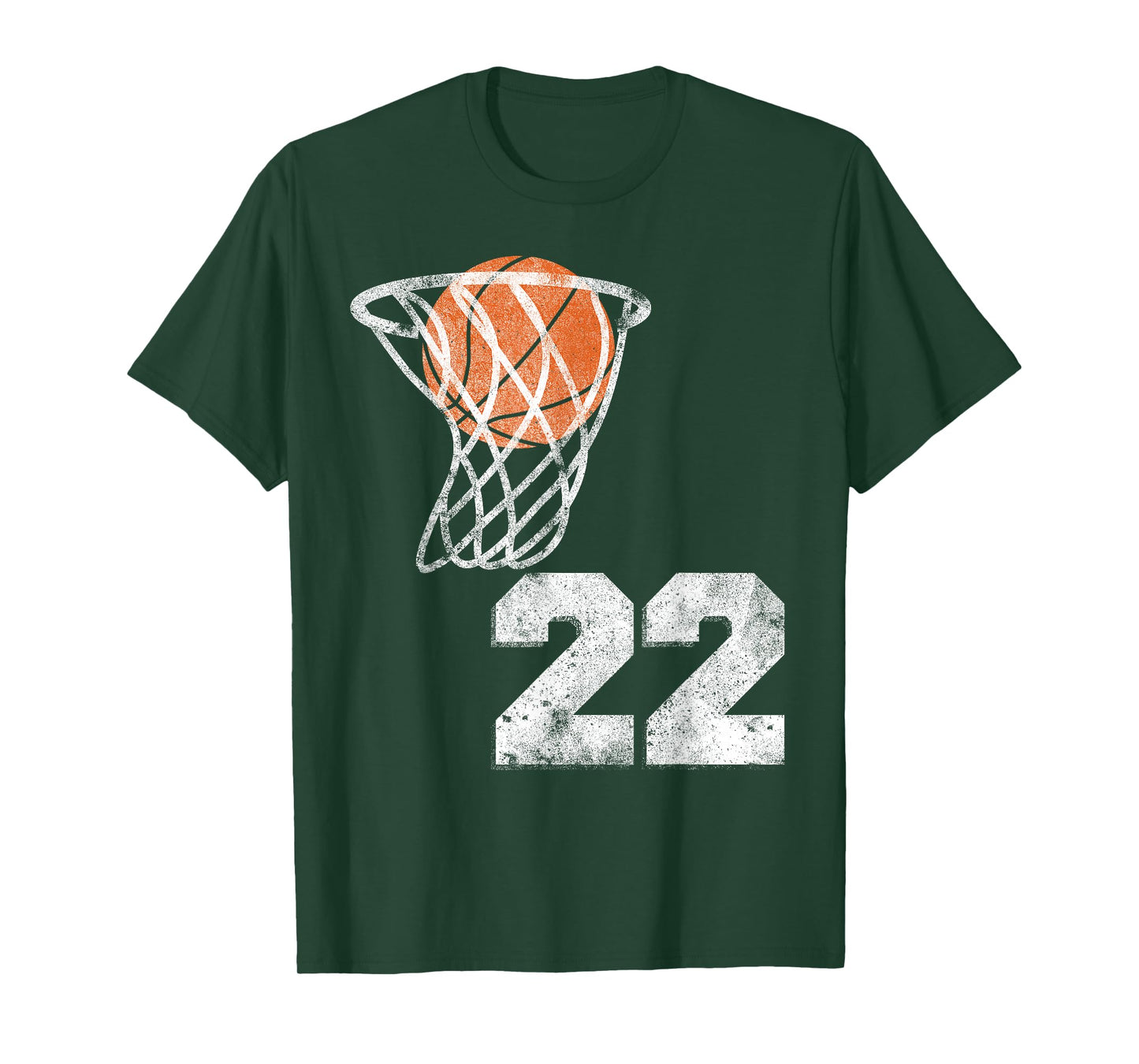 Vintage Basketball Jersey Number 22 Player Number T-Shirt