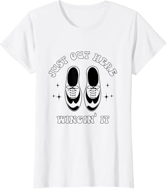 Funny Tap Dancer Swing Dance Musical Theater Broadway Dancer T-Shirt