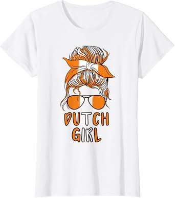 Dutch Girl Holland girls Netherlands Dutch women T-Shirt