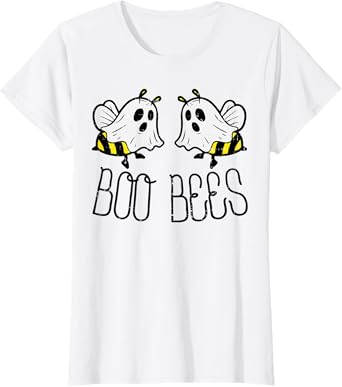 Boo Bees Ghosts Boobees Funny Halloween Costume For Women T-Shirt