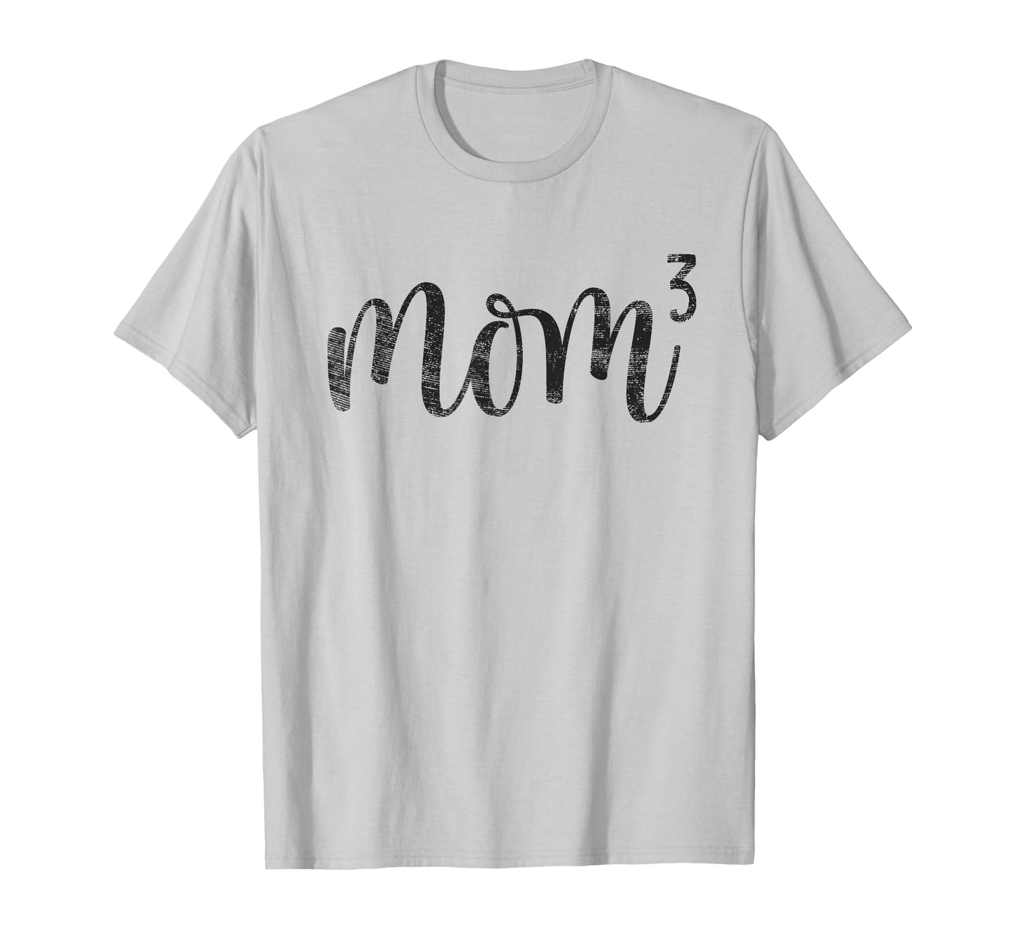Mom3 Mom Cubed Mother of Three Mama of 3 Gifts Mothers Day T-Shirt