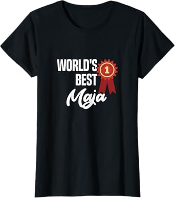 World's Best Maja Name Personalized T-Shirt