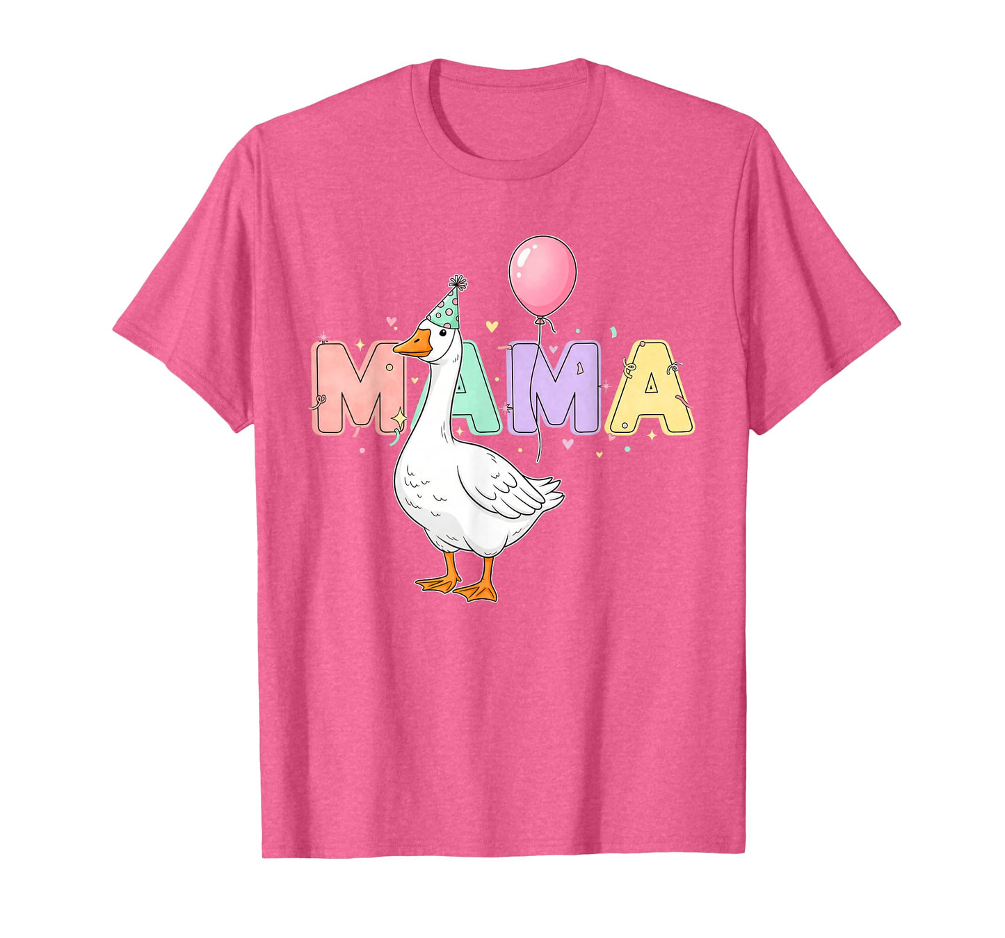 Mama Goose Silly Goose Matching Family 1st Birthday T-Shirt
