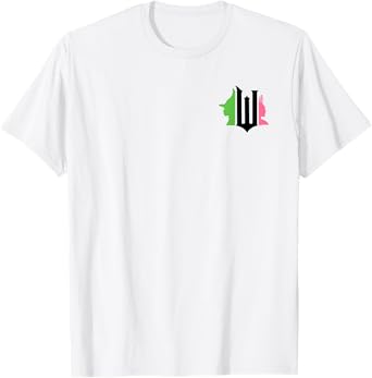 Wicked Pink & Green Front & Back T-Shirt