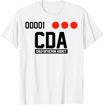 C D A Child Detection Agency T-Shirt