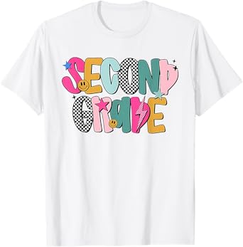 Second Grade Back to School 2nd Grade Teacher Boys Girls Kid T-Shirt
