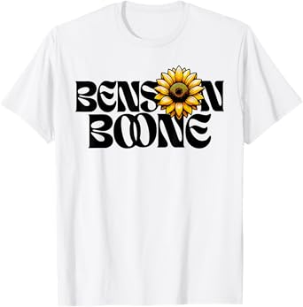 Ben Son Boone Shirts Retro Sunflower for Women Men Kids T-Shirt