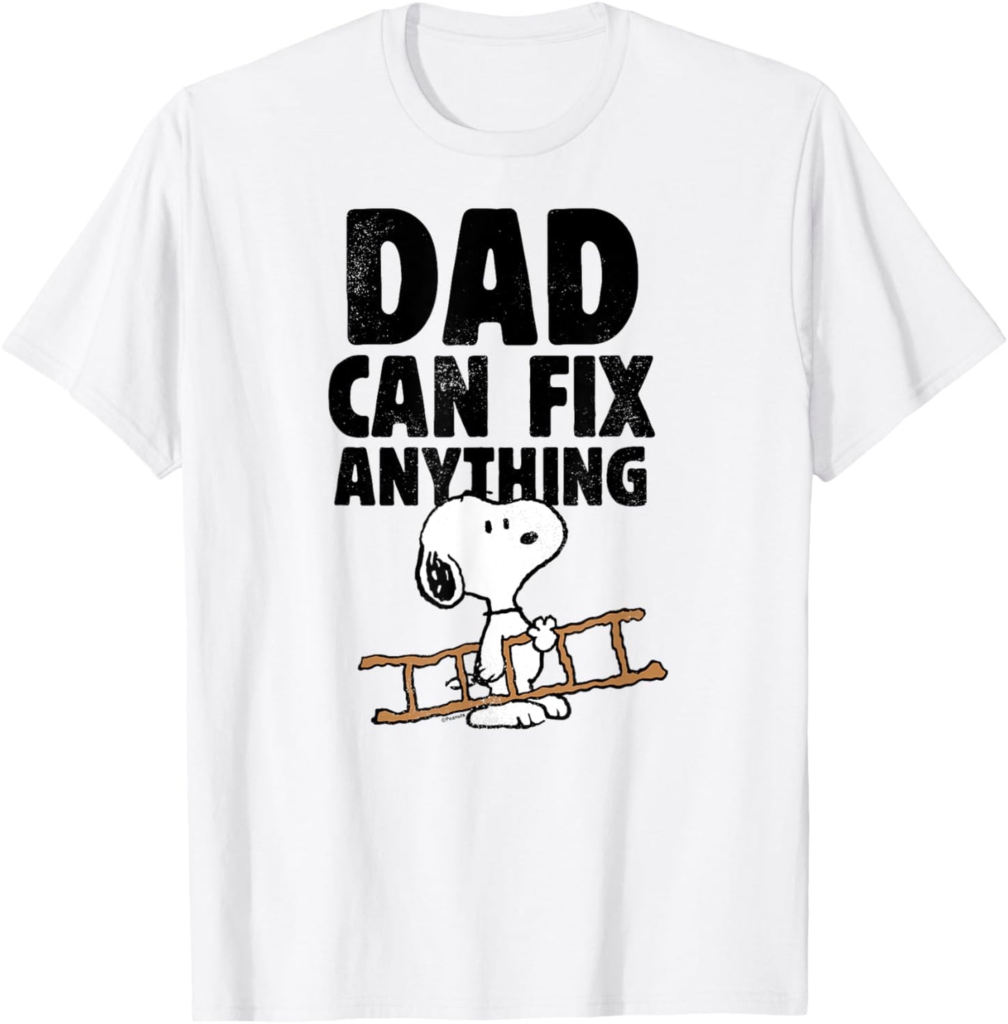 Peanuts - Snoopy Dad Can Do Anything T-Shirt
