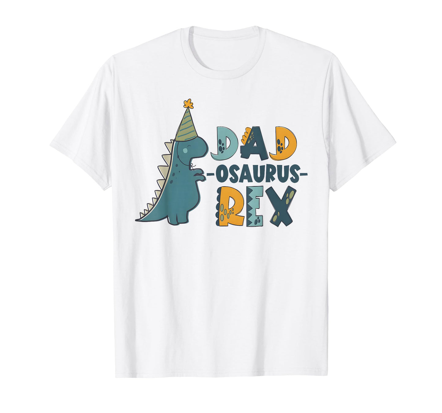 Dad Dinosaur Family Matching Birthday Girls Party Daughter T-Shirt