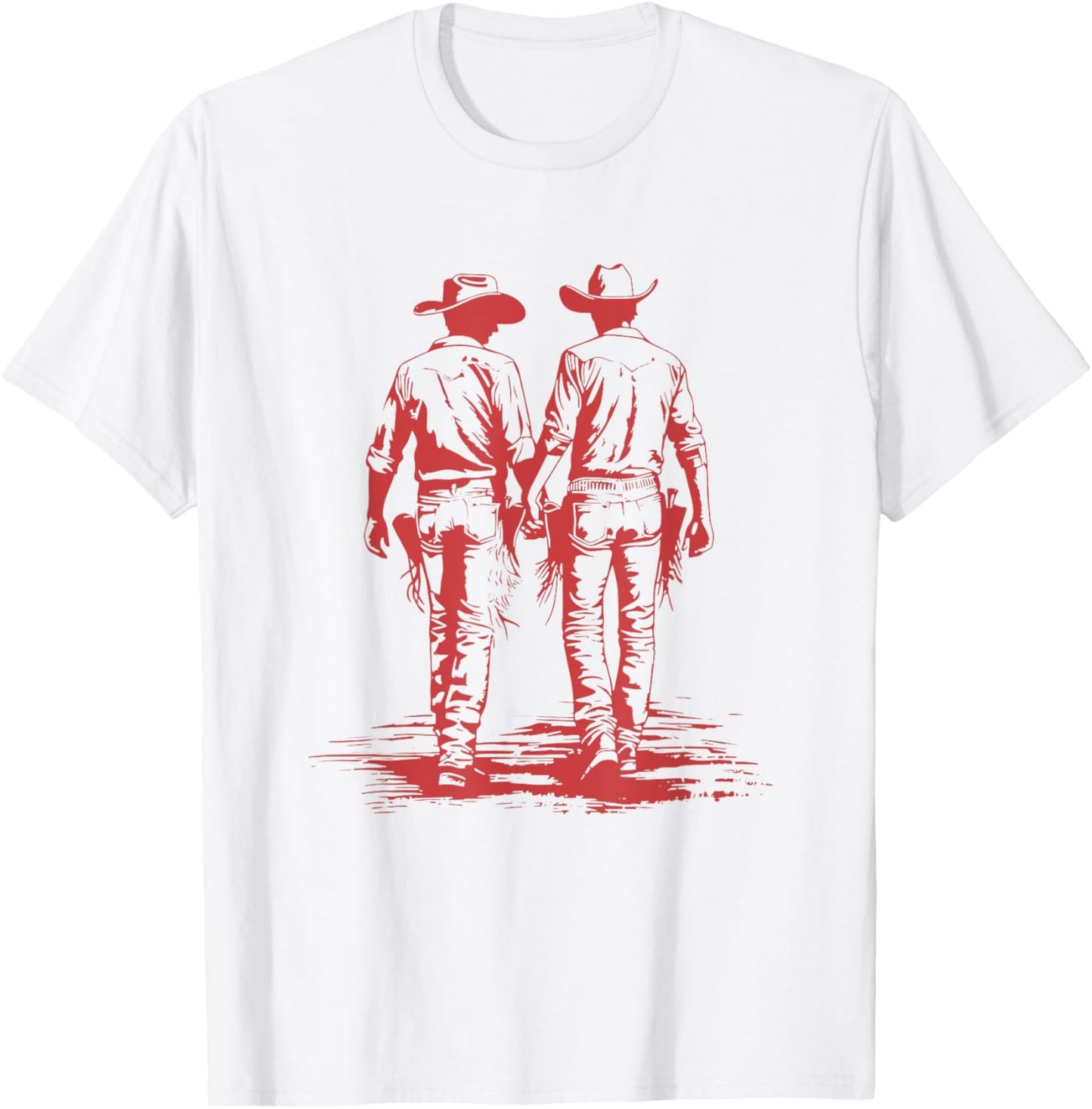 Gay Cowboy Western Rodeo Pride Trans Rights LGBTQ T-Shirt