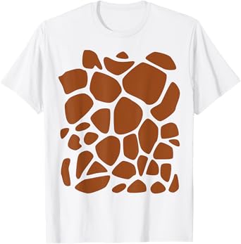 Giraffe Print Costume T-Shirt Halloween T-Shirt