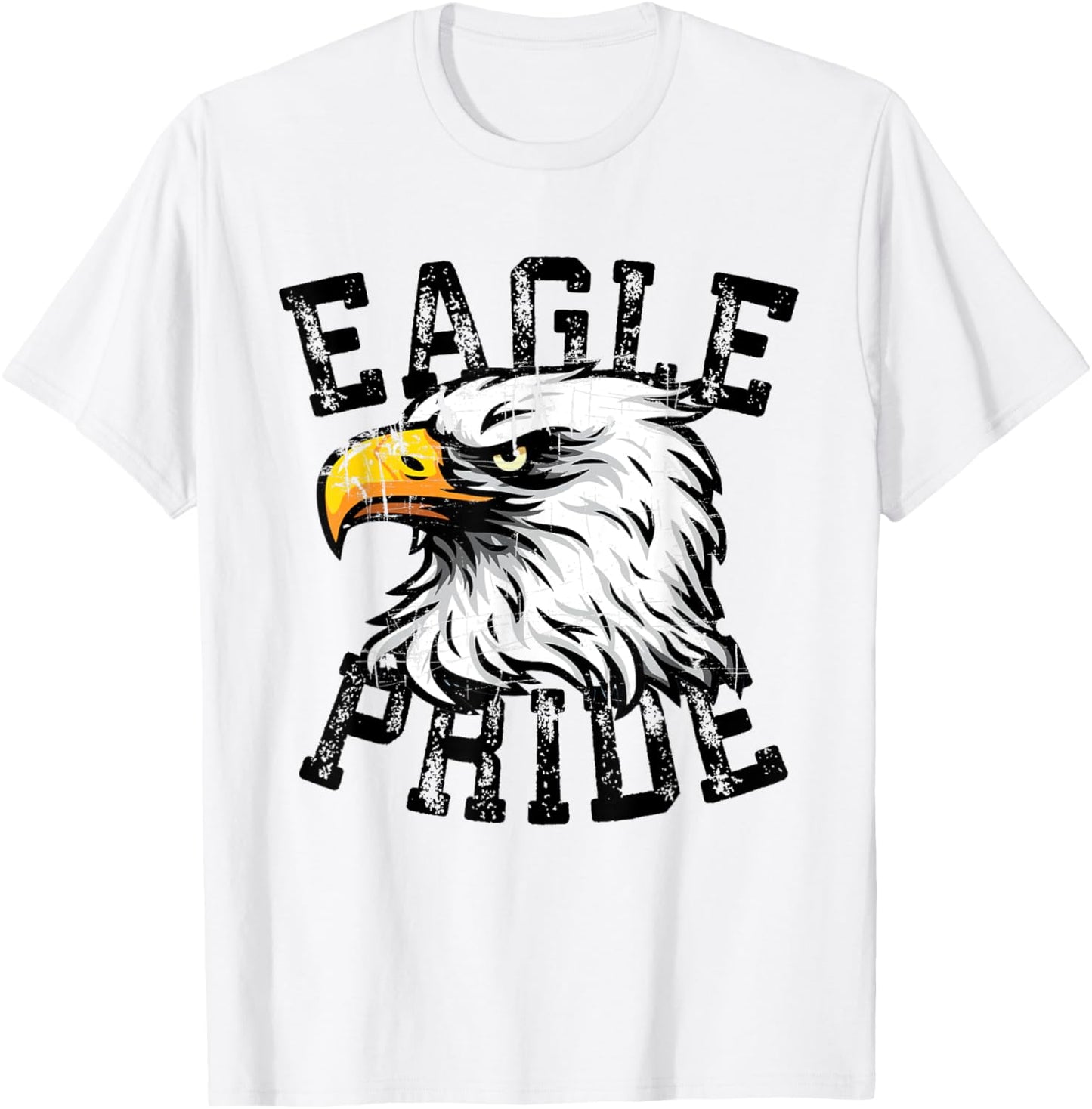 Eagle Spirit Wear Game Day School Mascot Sport Fan Team T-Shirt