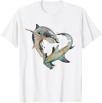 Shark shirt for kids, shark shirt for mens, shark for girls T-Shirt