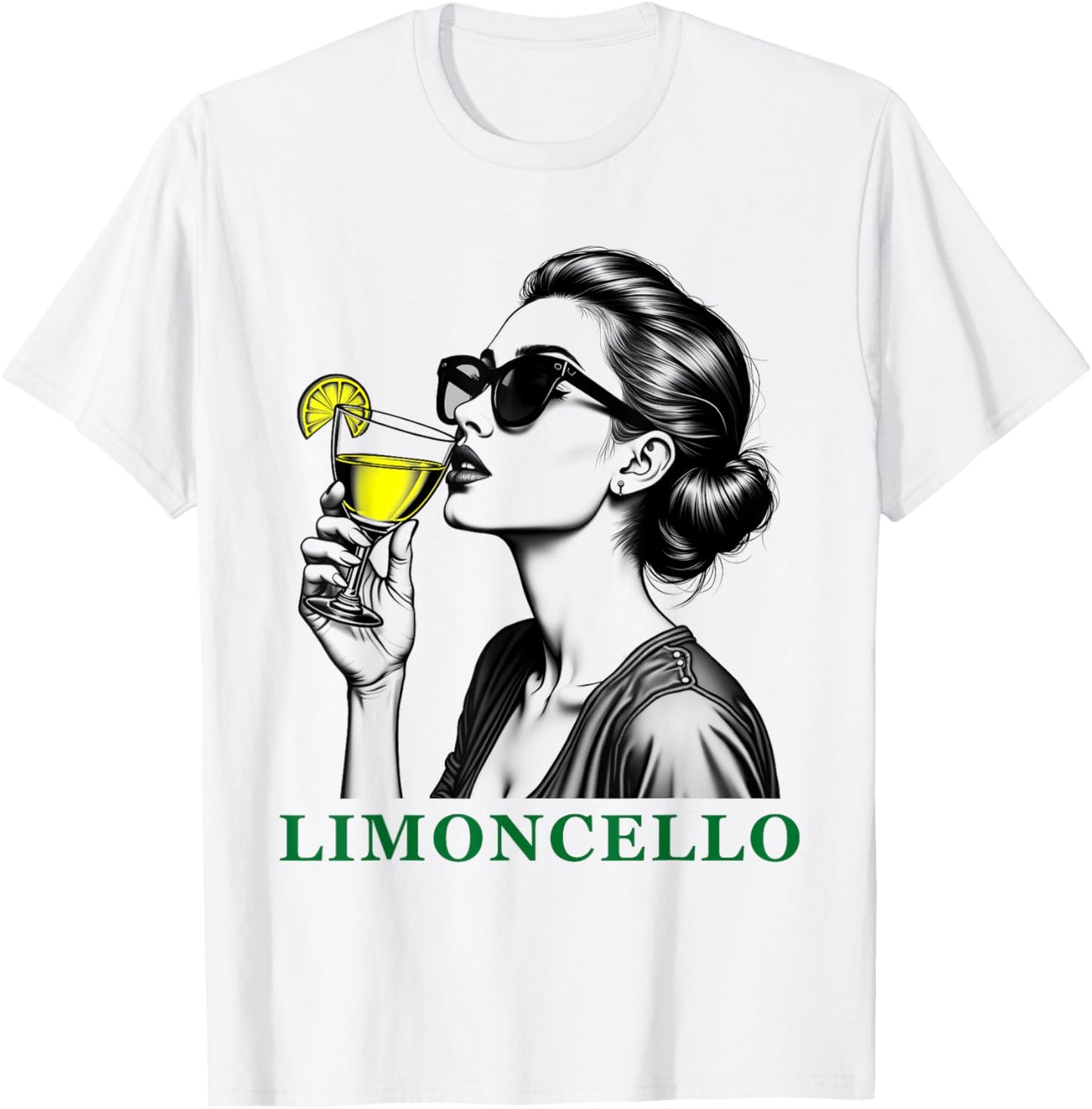 Limoncello Tee Italian Liqueur Sicily Lemon Summer Cocktail T-Shirt