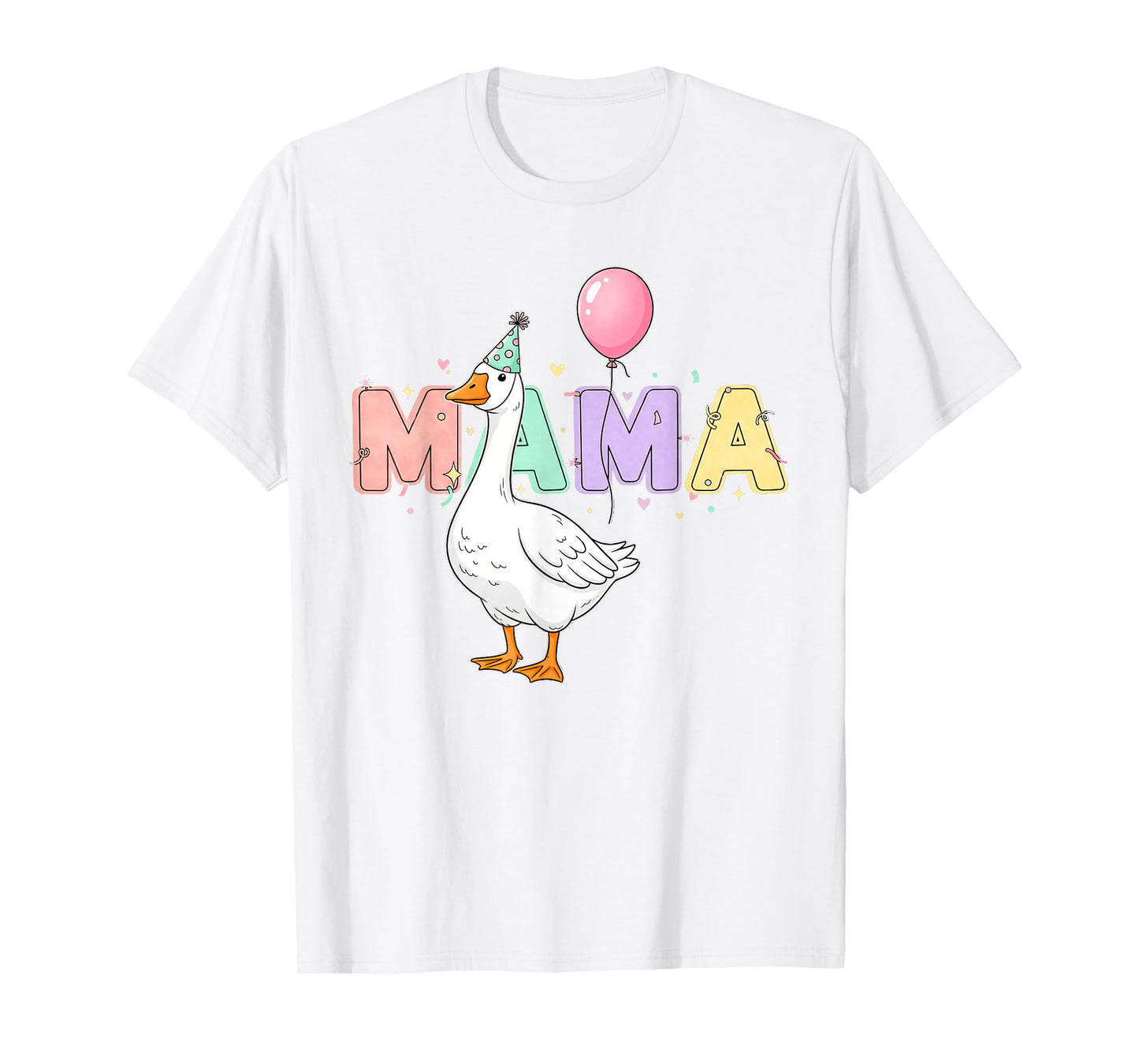 Mama Goose Silly Goose Matching Family 1st Birthday T-Shirt