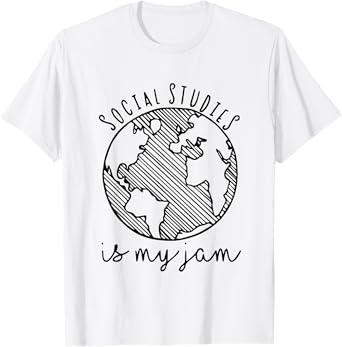 Social Studies Is My Jam History Teacher Back To School Men Women Kids T-Shirt
