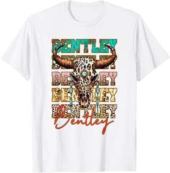 Graphic Bentley Personalized Name Retro Outfit Name Pride T-Shirt