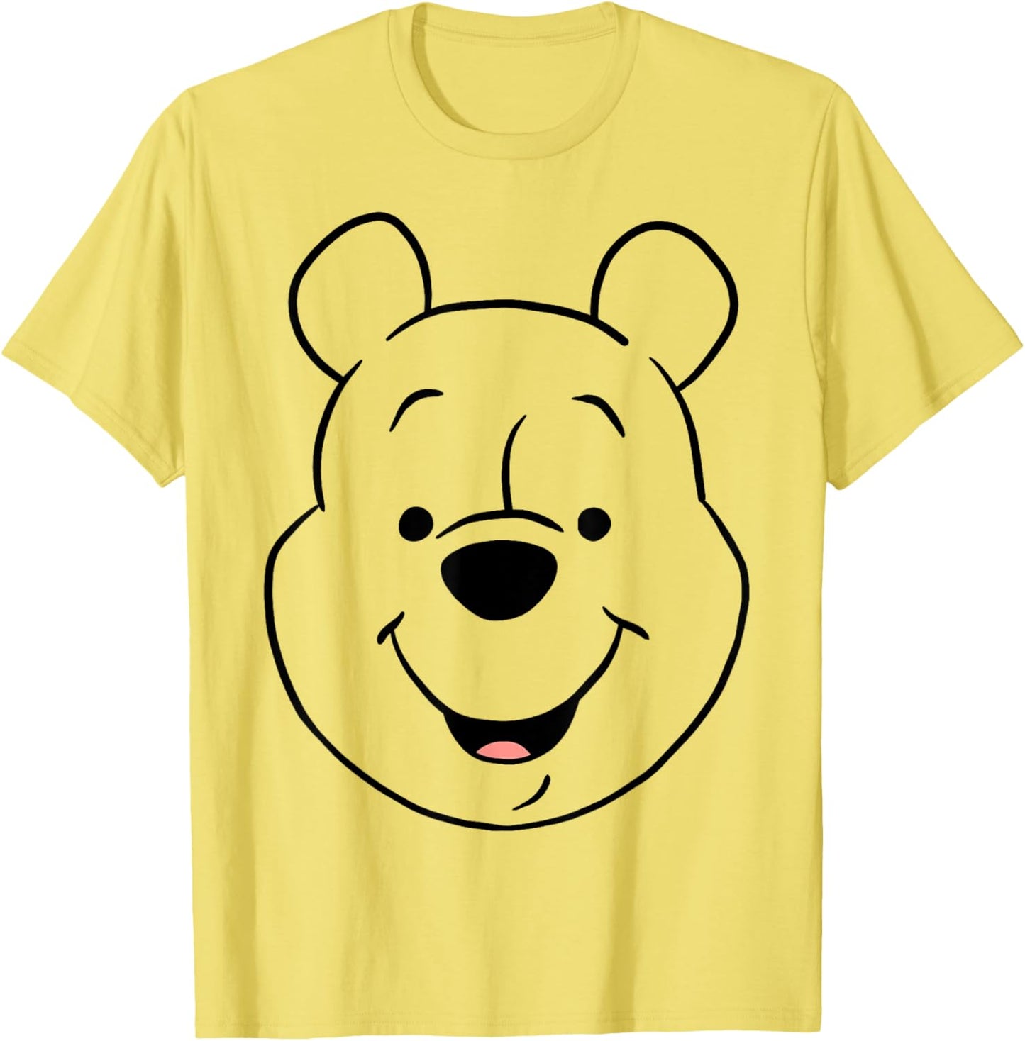 Disney Winnie The Pooh Pooh Bear Large Face T-Shirt