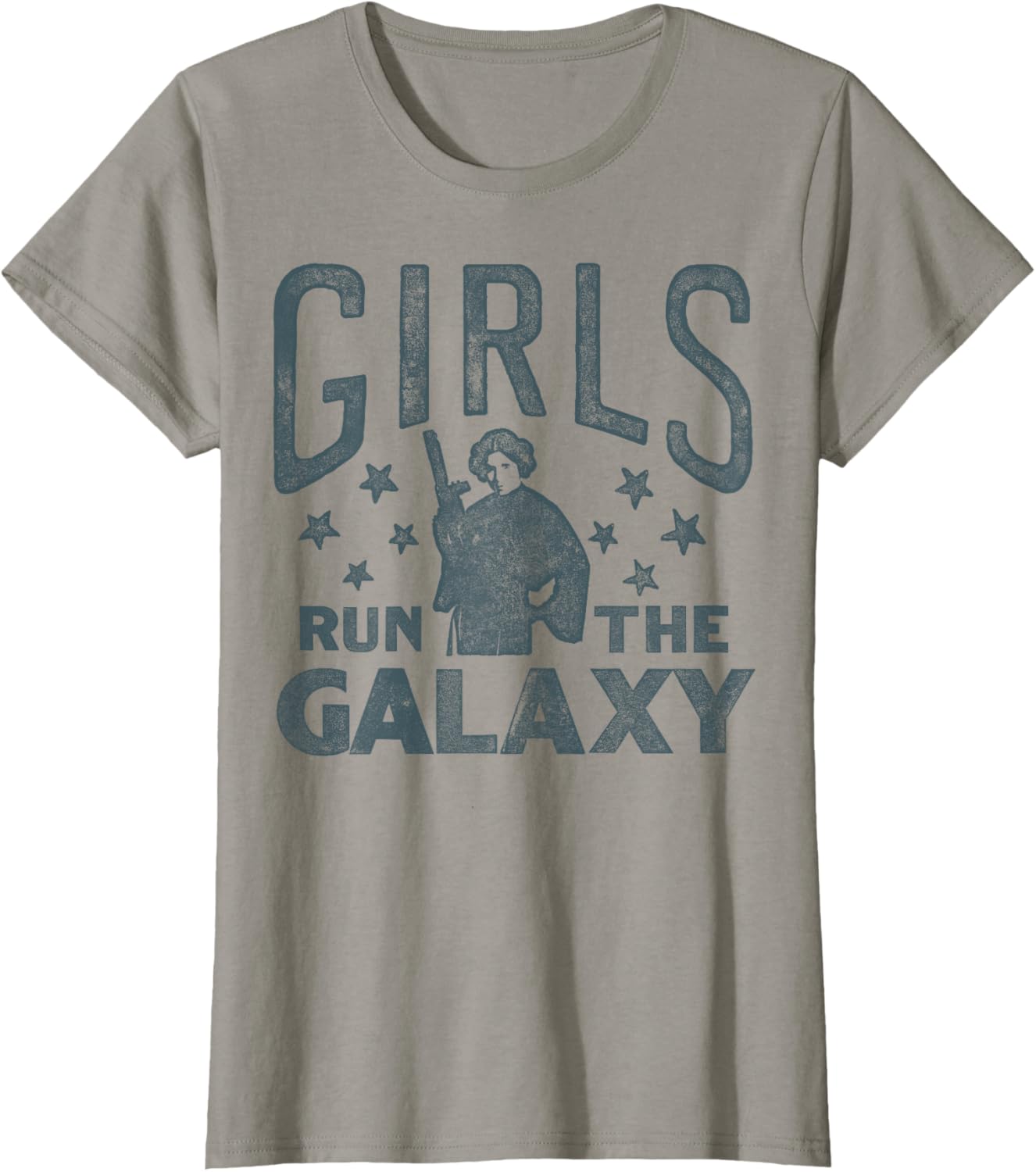 Star Wars Princess Leia Girls Run The Galaxy Disney+ T-Shirt