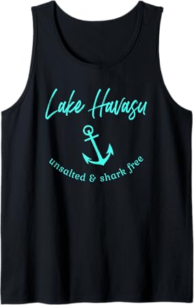 Lake Havasu Unsalted Shark Free Boating Boat Fishing Tank Top