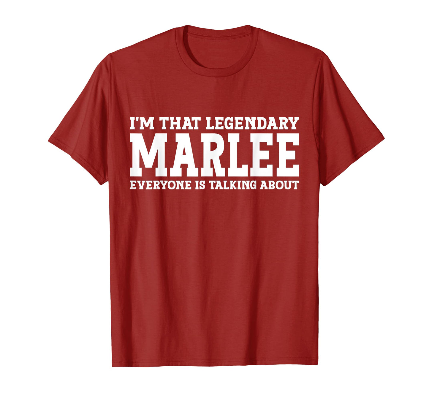 Marlee Personal Name First Name Funny Marlee T-Shirt