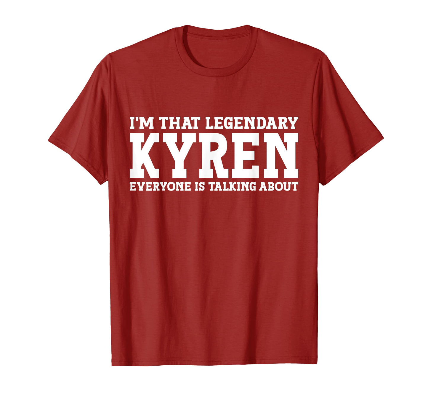 Kyren Personal Name First Name Funny Kyren T-Shirt
