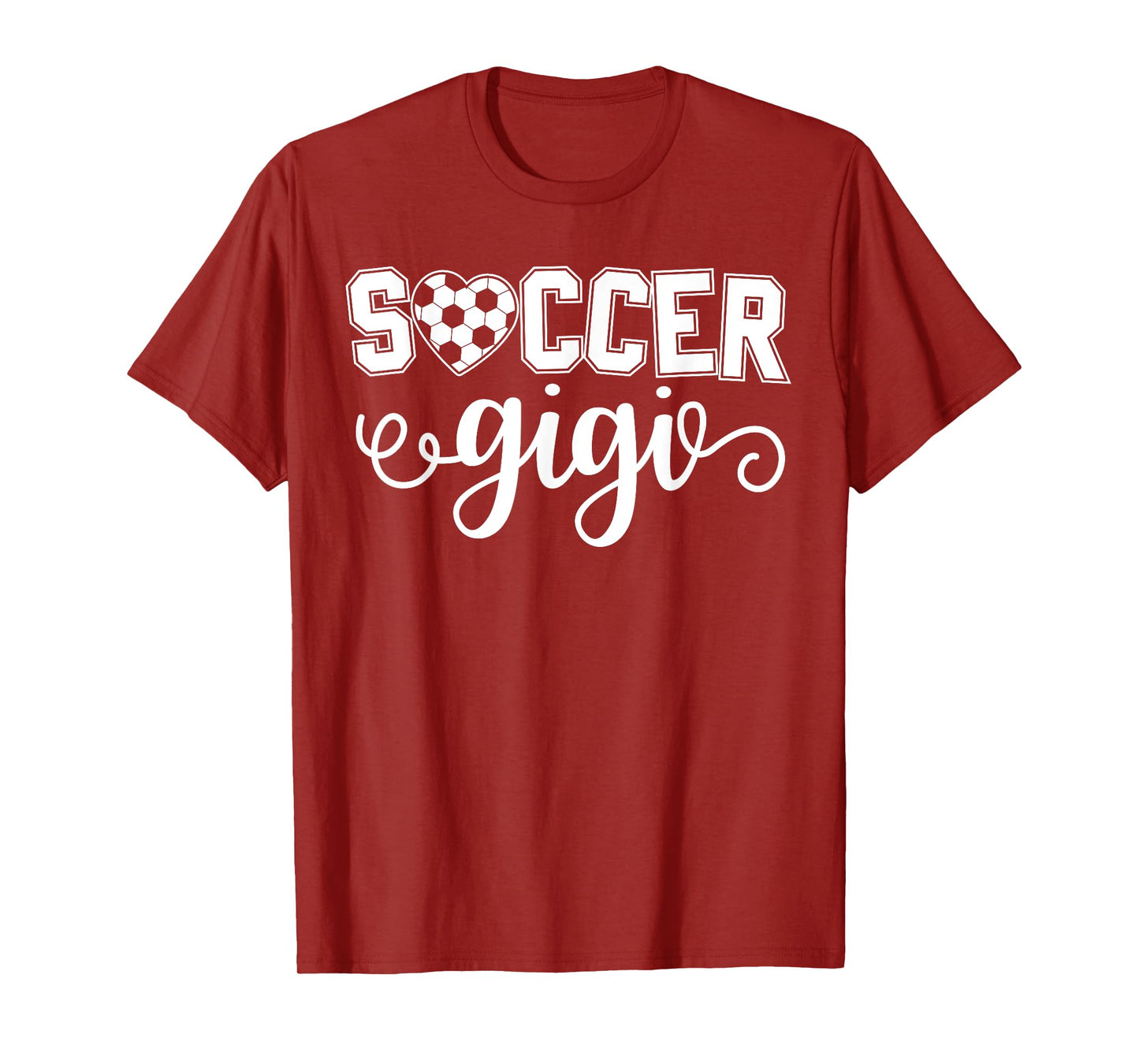 Soccer Gigi Grandma Sport Lover Birthday Mother's Day T-Shirt