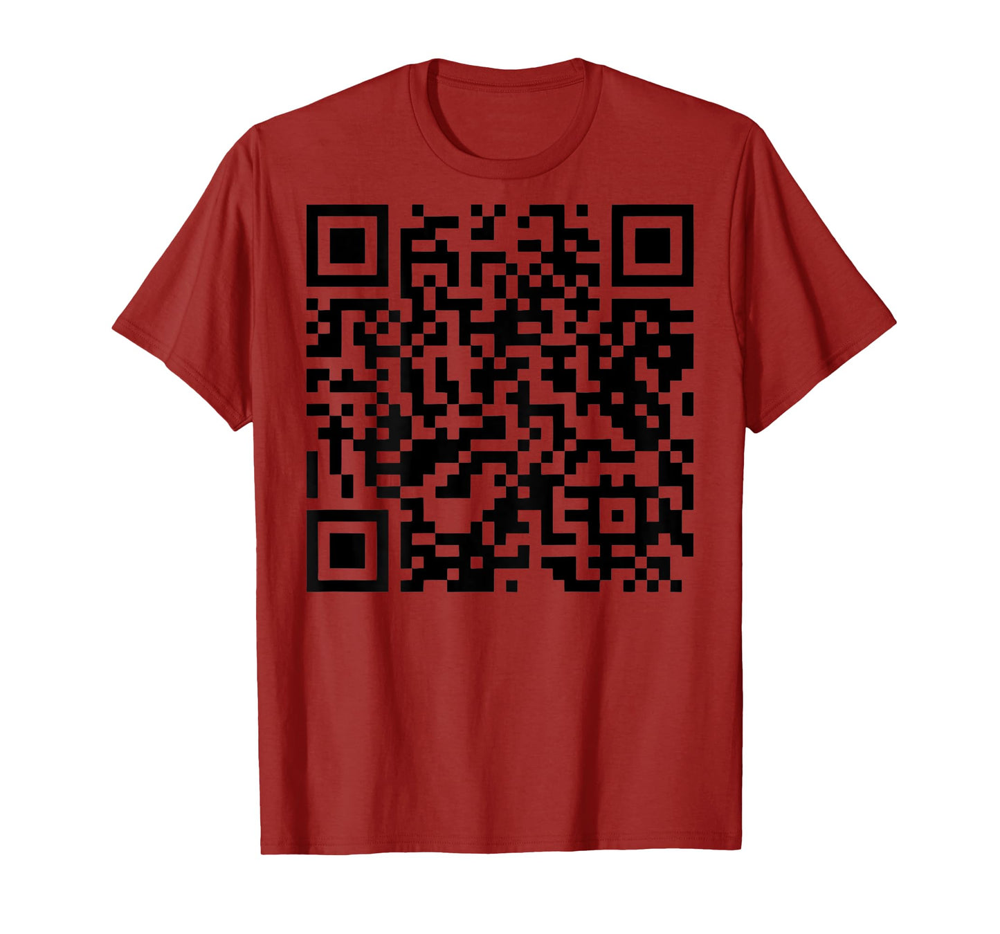(On Back) Funny QR Don't Be A Little Btch Code Saying Quote T-Shirt