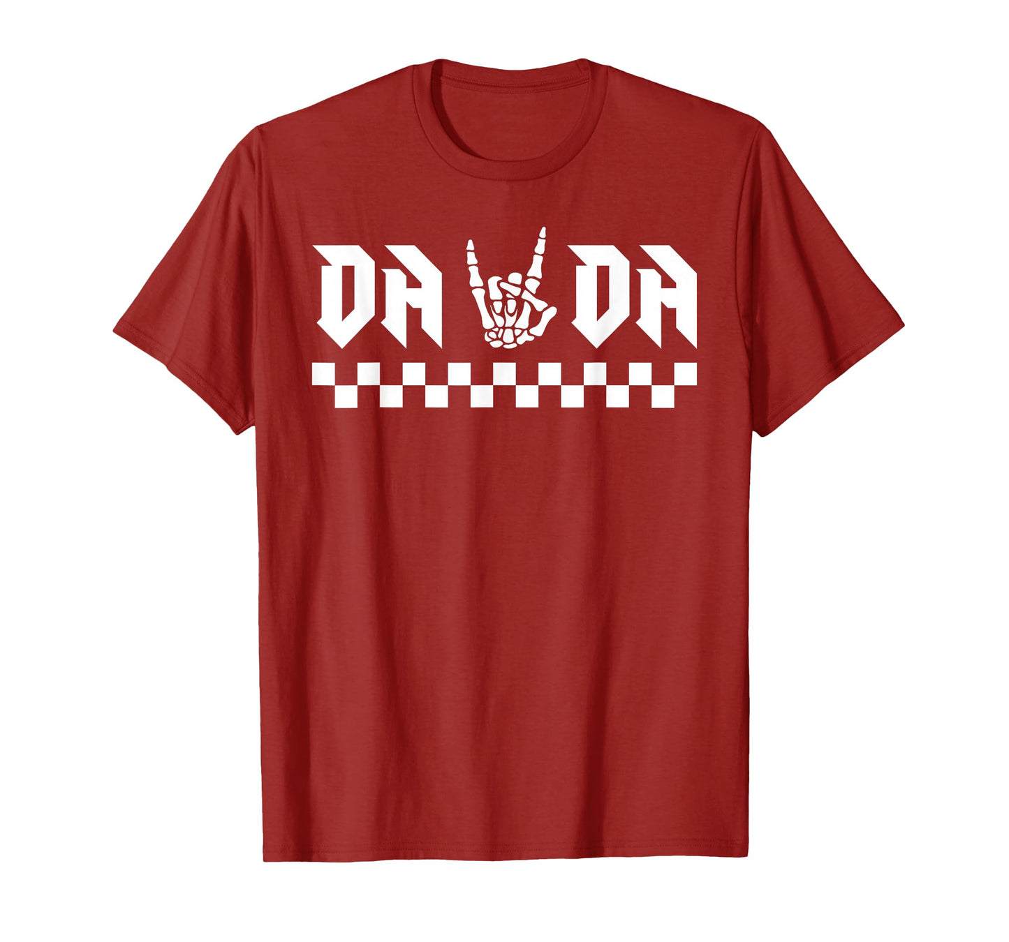 Dada Bad Two The Bone Family Matching Birthday Skeleton Dad T-Shirt