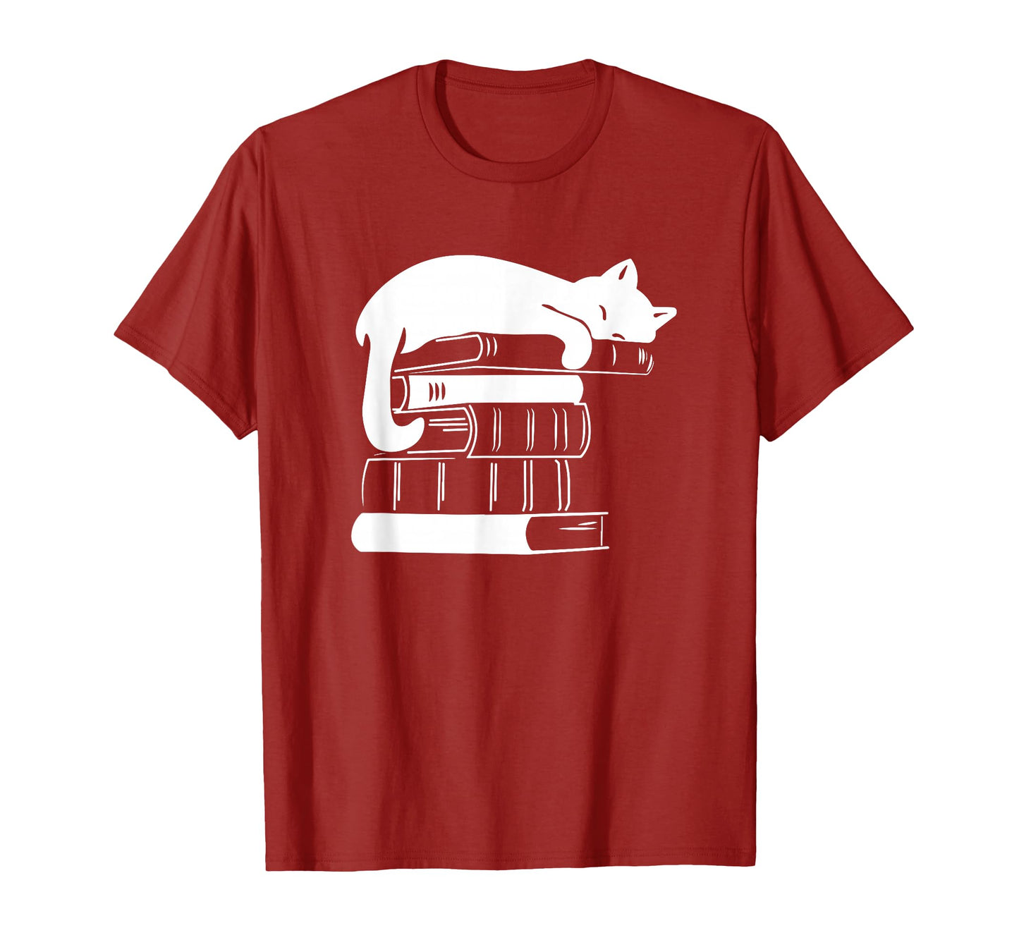 Cat Book, Books and Cats, Cat Lover, Cat Mom, Book Lovers T-Shirt